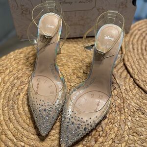 Aldo x Disney Princess Clear Shoes